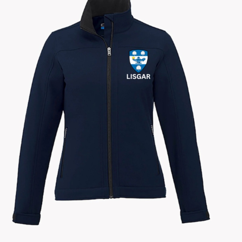 LISGAR COLLEGIATE INSTITUTE CX2 LIGHTWEIGHT SOFTSHELL WOMEN’S JACKET WITH EMBROIDERED LEFT CHEST LOGO