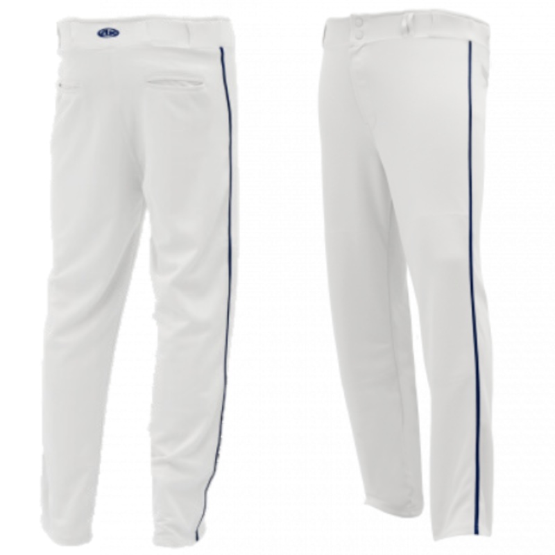 OTTAWA SOUTH BLUES BASEBALL PANTS WHITE WITH NAVY STRIPE