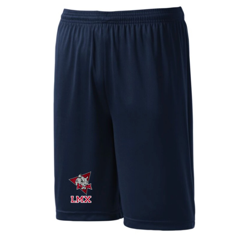COLE LMENTAIRE CATHOLIQUE LAMOUREUX ATC DRYFIT SHORTS WITH HEAT PRESSED LOGO