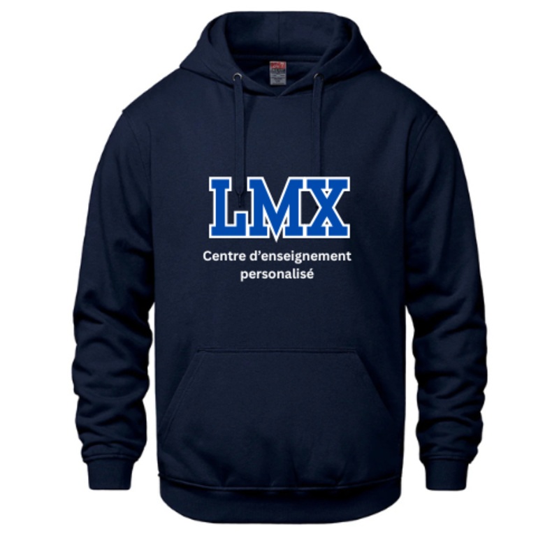 COLE LMENTAIRE CATHOLIQUE LAMOUREUX VAULT HOODIE ADULT WITH FULL FRONT TWILL APPLIQUE