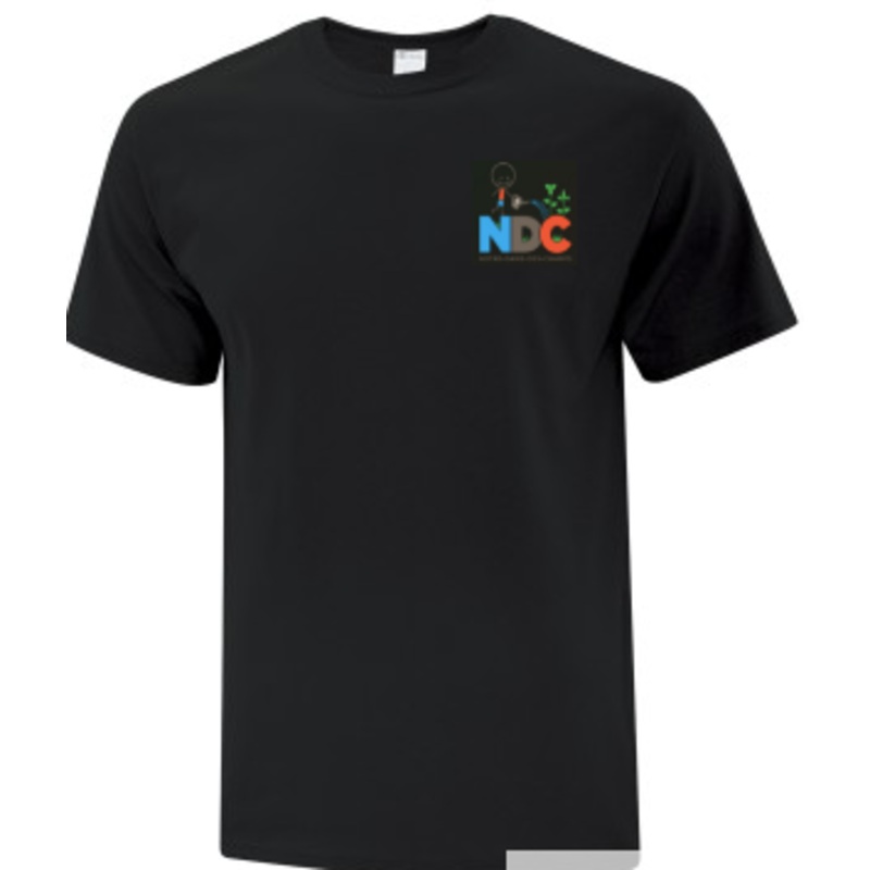 COLE LMENTAIRE CATHOLIQUE NOTRE DAME DES CHAMPS ATC COTTON TSHIRT WITH HEAT PRESS LOGO