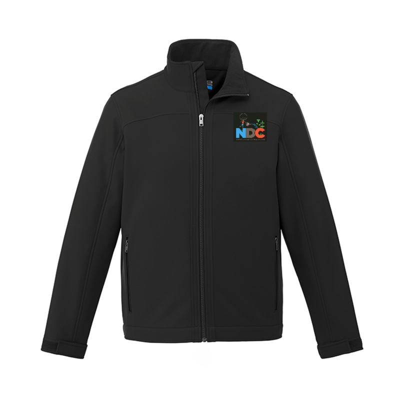 COLE LMENTAIRE CATHOLIQUE NOTRE DAME DES CHAMPS CX2 LIGHTWEIGHT SOFTSHELL MEN’S JACKET WITH EMBROIDERED LEFT CHEST LOGO