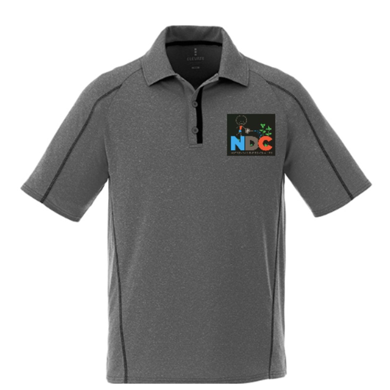 COLE LMENTAIRE CATHOLIQUE NOTRE DAME DES CHAMPS MACTA MENS POLO WITH EMBROIDERED LEFT CHEST LOGO