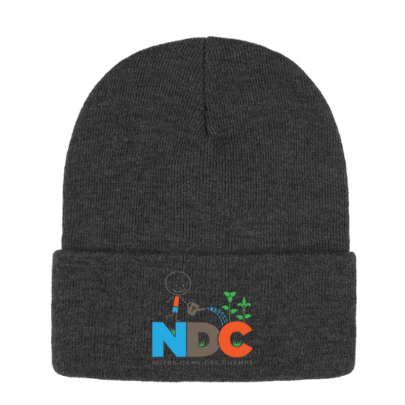 COLE LMENTAIRE CATHOLIQUE NOTRE DAME DES CHAMPS POLAR TOQUE WITH EMBROIDERED LOGO