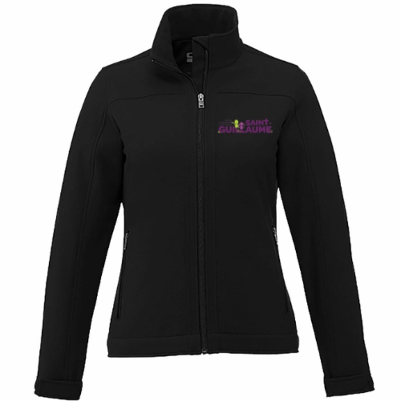 COLE LMENTAIRE CATHOLIQUE SAINT GUILLAUME CX2 SOFTSHELL LADIES JACKET WITH EMBROIDERED LEFT CHEST LOGO