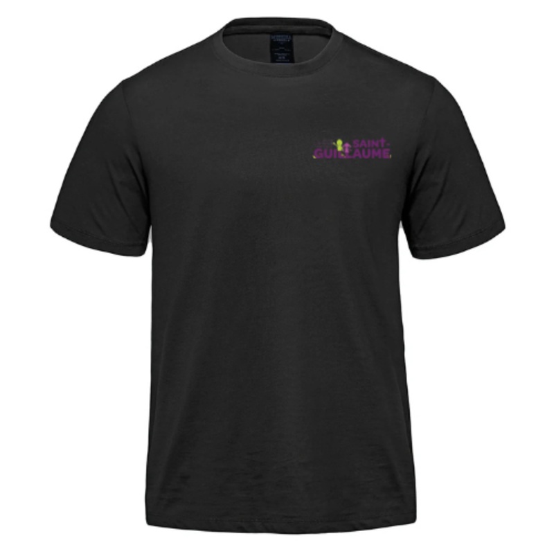 COLE LMENTAIRE CATHOLIQUE SAINT GUILLAUME DRYFIT SHORT SLEEVE TEE WITH HEAT PRESSED LOGO