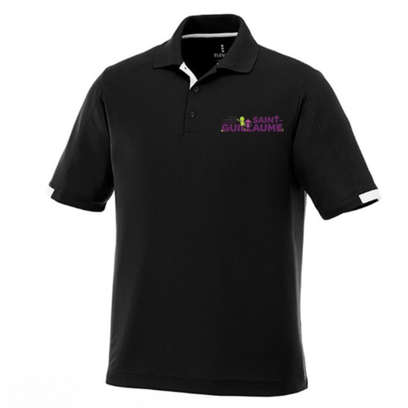 COLE LMENTAIRE CATHOLIQUE SAINT GUILLAUME KISO MENS POLO WITH EMBROIDERED LEFT CHEST LOGO