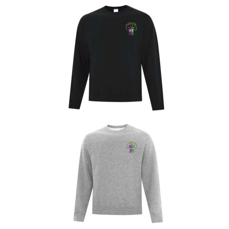 COLE LMENTAIRE CATHOLIQUE SAINT JOSEPH ATC COTTON CREWNECK SWEATSHIRT WITH HEAT PRESSED LEFT CHEST LOGO