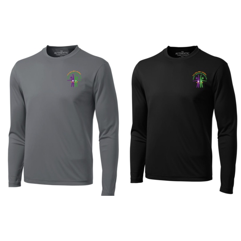 COLE LMENTAIRE CATHOLIQUE SAINT JOSEPH ATC DRYFIT LONG SLEEVE WITH LEFT CHEST HEAT PRESSED LOGO