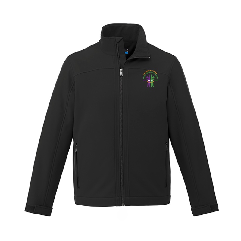 COLE LMENTAIRE CATHOLIQUE SAINT JOSEPH CX2 LIGHTWEIGHT SOFTSHELL MEN’S JACKET WITH EMBROIDERED LEFT CHEST LOGO