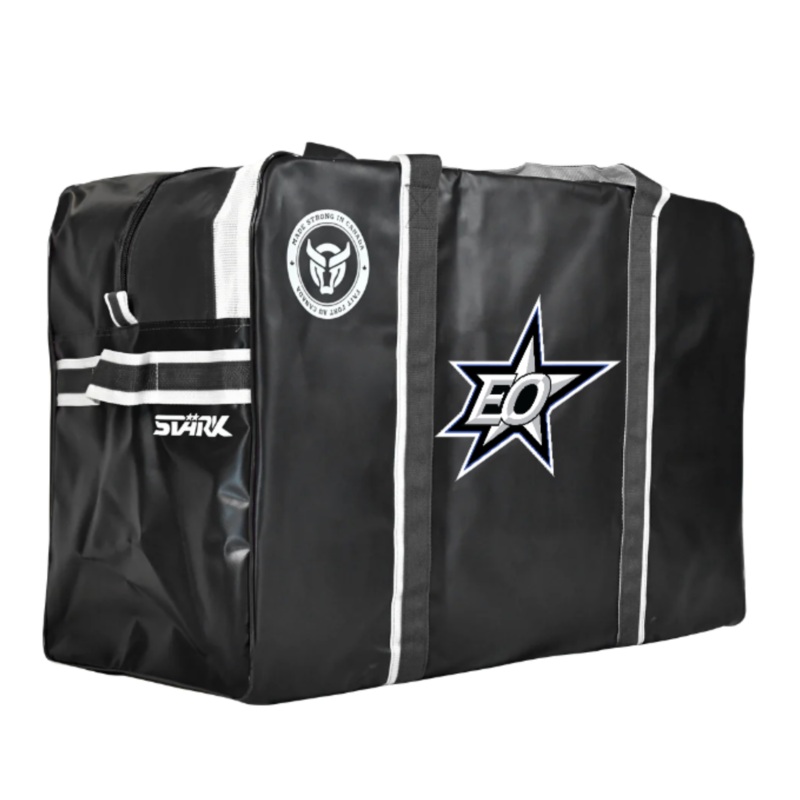 EO STARS EQUIPMENT BAG- GOALIE (40L X 20H X 20W) EMBROIDERED STARS LOGO