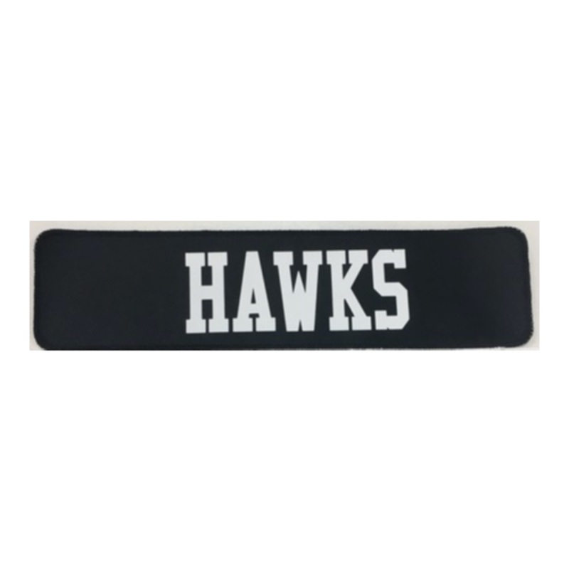 LEITRIM HAWKS NAME BAR 3 X 12|Black|3″