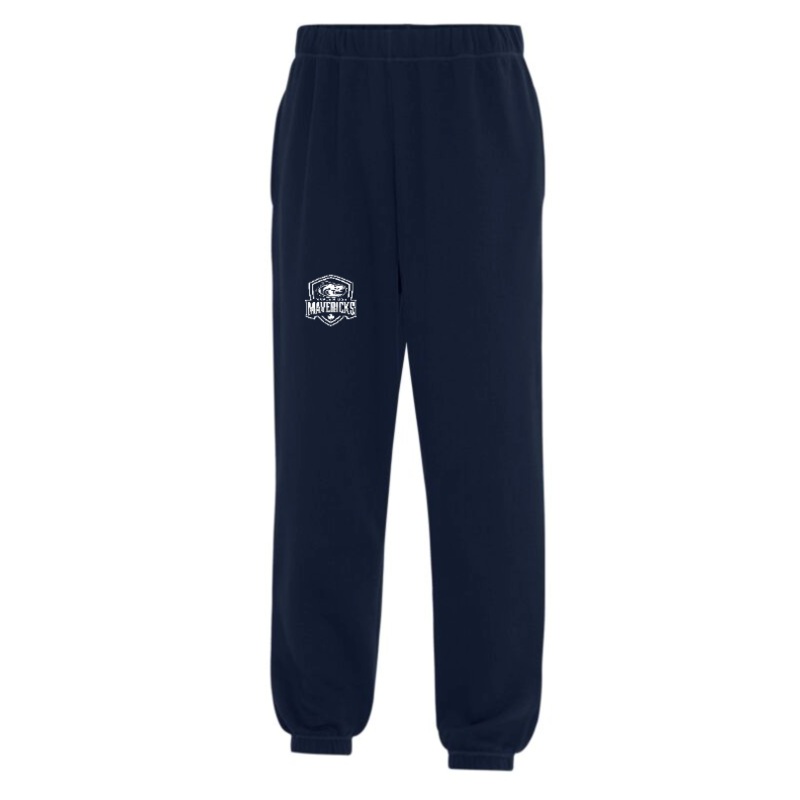 MAPLE RIDGE ELEMENTARY SCHOOL DASH COTTON SWEATPANTS WITH HEAT PRESSED LOGO ON LEG