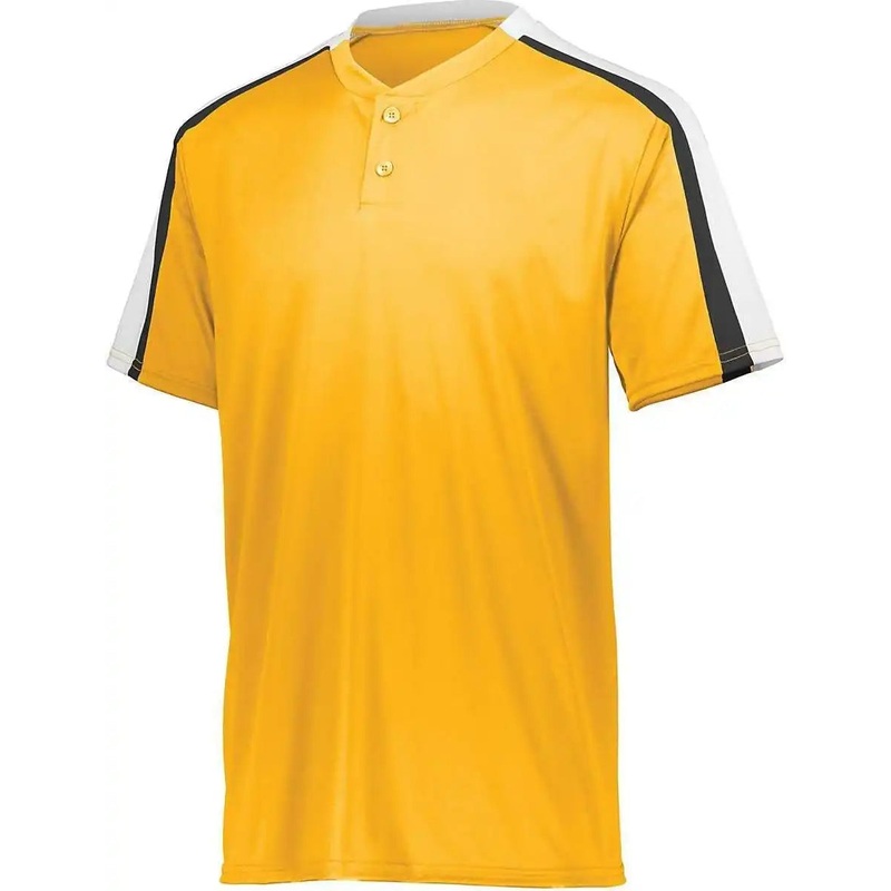 Augusta 1558 Youth Power Plus Jersey 2.0 – Gold White Black