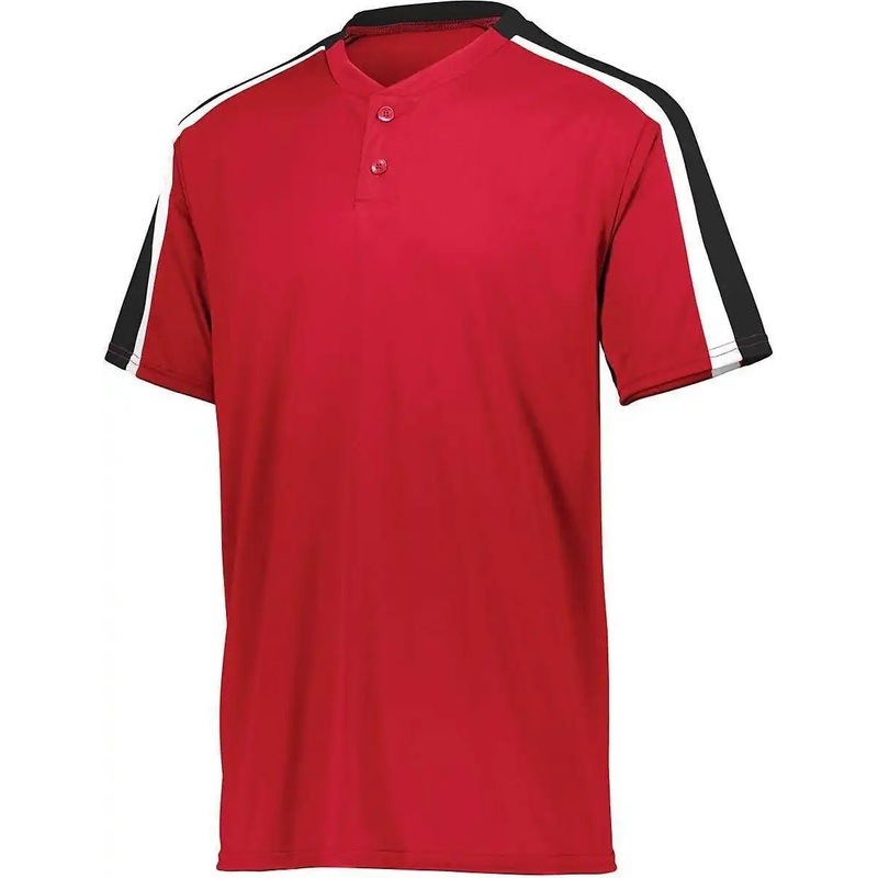 Augusta 1558 Youth Power Plus Jersey 2.0 – Red Black White