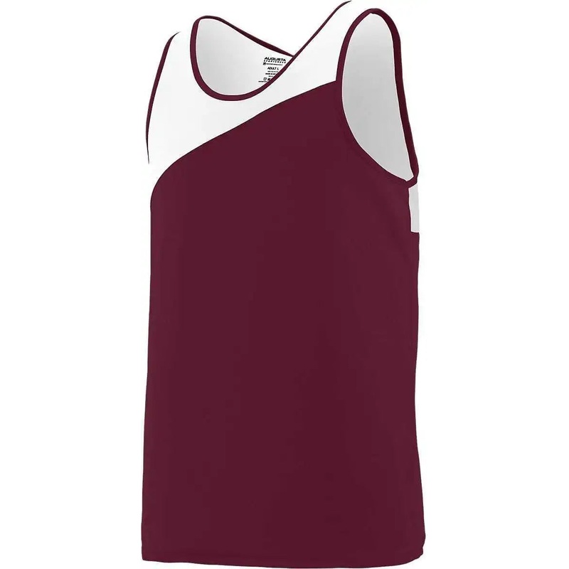 Augusta 352 Accelerate Jersey – Maroon White