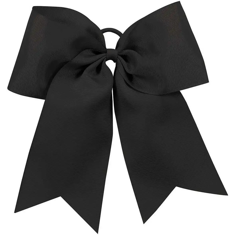 Augusta 6701 Cheer Hair Bow – Black