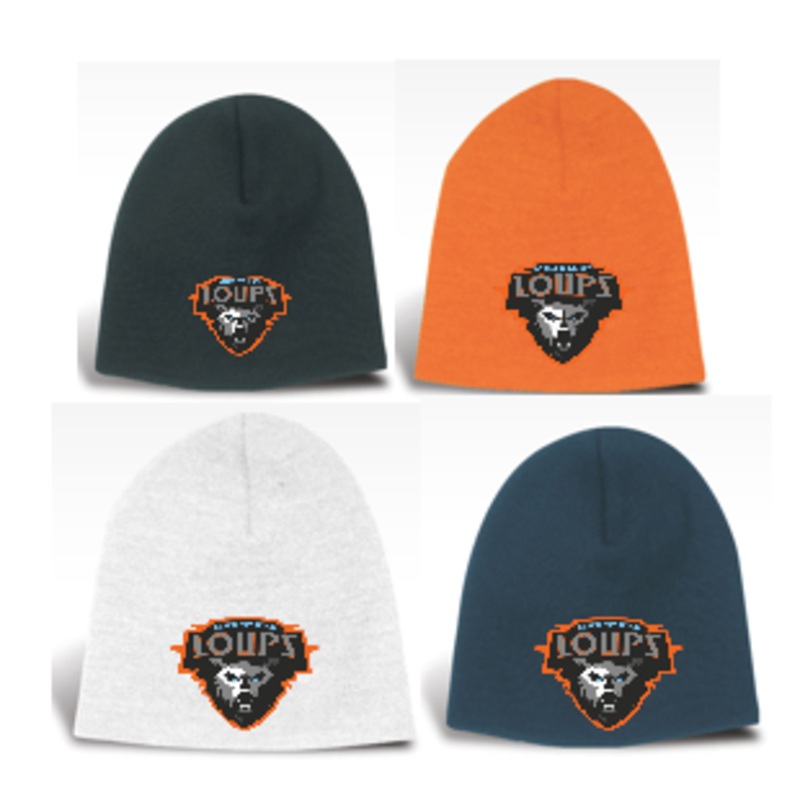 MER BLEUE LOUPS POLAR TOQUE WITH EMBROIDERED LOGO
