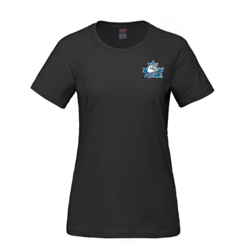 OTTAWA ICE OGIO ENDURANCE LADIES’ V-NECK TSHIRT WITH HEAT PRESS LOGO