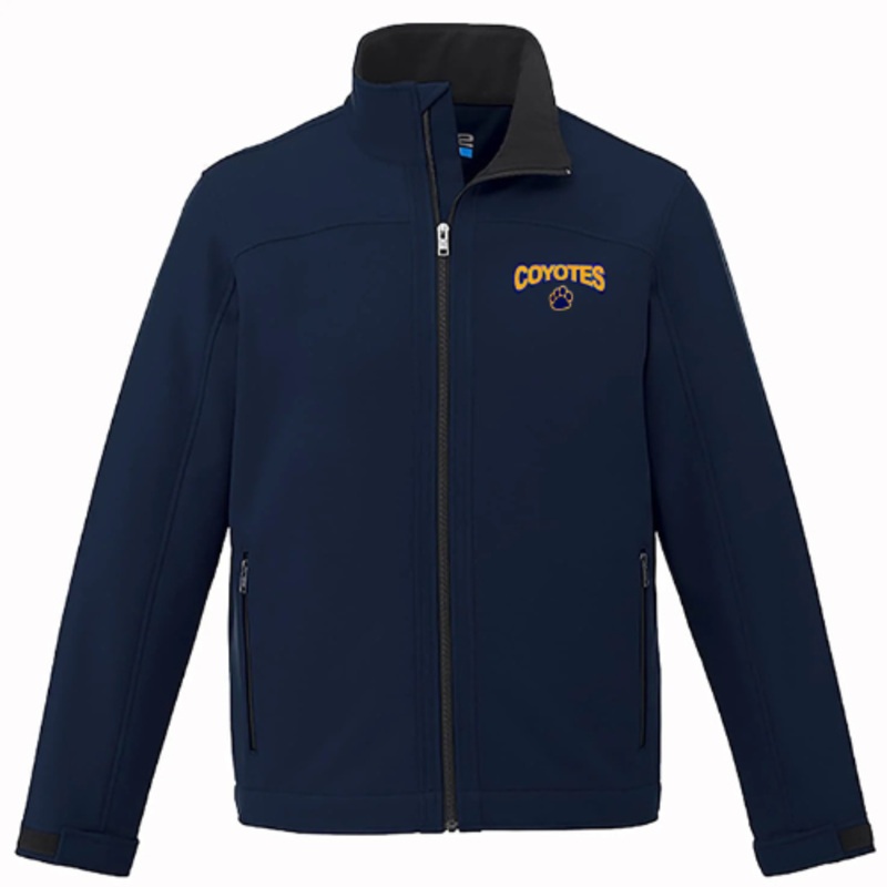 RUSSELL COYOTES CX2 LIGHTWEIGHT SOFTSHELL YOUTH AND MEN’S JACKET