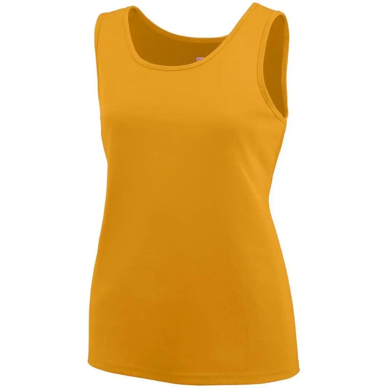 Augusta 1705 Ladies Training Tank – Gold
