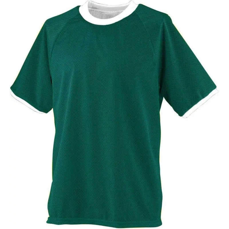 Augusta 216 Reversible Practice Jersey-Youth – Forest White