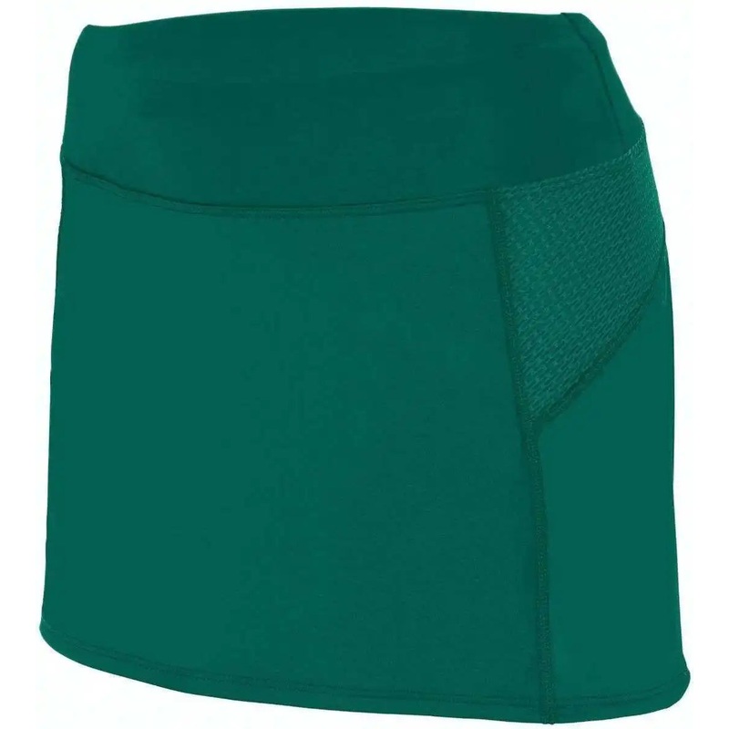 Augusta 2420 Ladies Femfit Skort – Forest Dark Gray