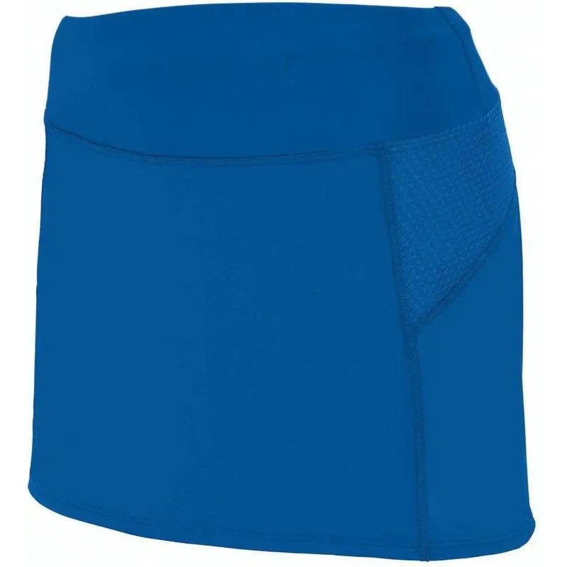Augusta 2420 Ladies Femfit Skort – Royal Dark Gray