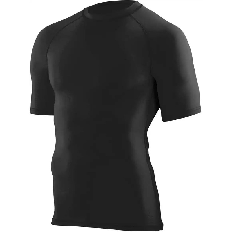 Augusta 2600 Hyperform Compression Short Sleeve Shirt – Black