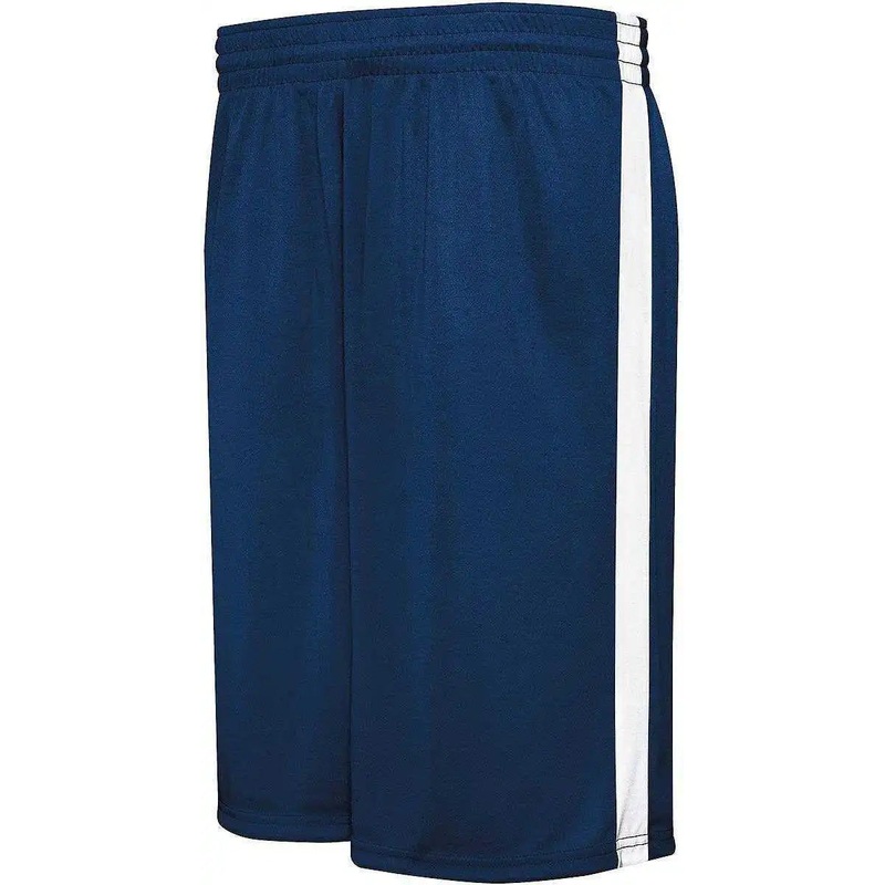 Augusta 335870 Adult Competition Reversible Short – Navy White