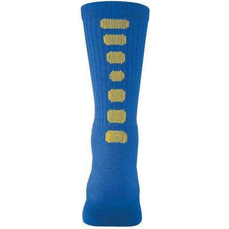 Augusta 6091 Color Block Crew Sock – Royal Gold