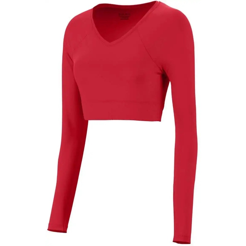 Augusta 9012 Ladies V-Neck Liner – Red