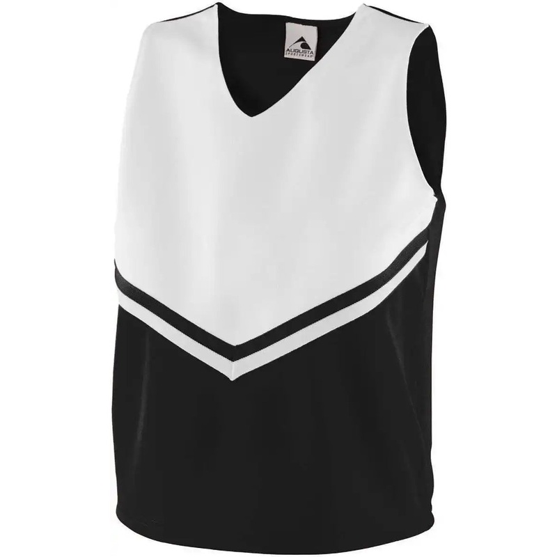 Augusta 9111 Girls Pride Shell – Black White