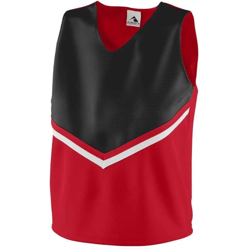 Augusta 9111 Girls Pride Shell – Red Black White
