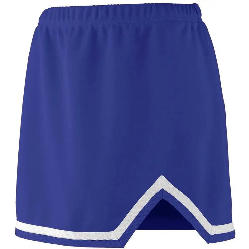 Augusta 9125 Ladies Energy Skirt – Purple White