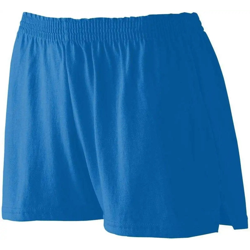 Augusta 988 Girls Trim Fit Jersey Short – Royal