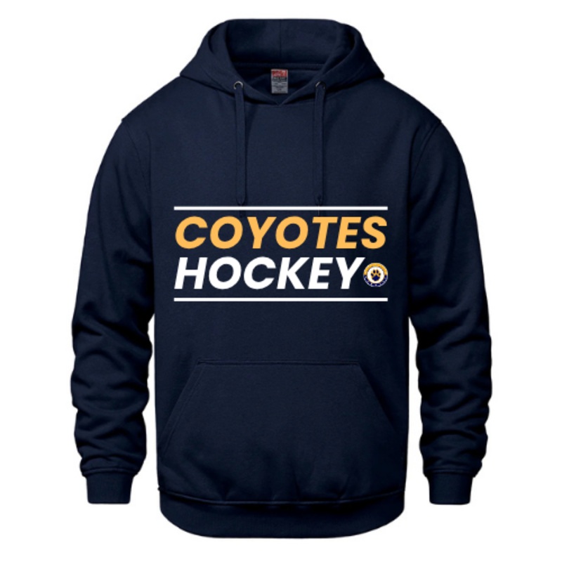 RUSSELL COYOTES VAULT HOODIE WITH HEAT PRESS