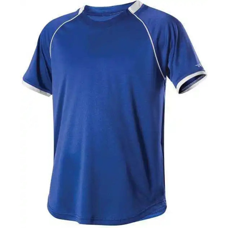 Alleson Athletic 508C1Y Youth Baseball Jersey Crew Neck – Royal White