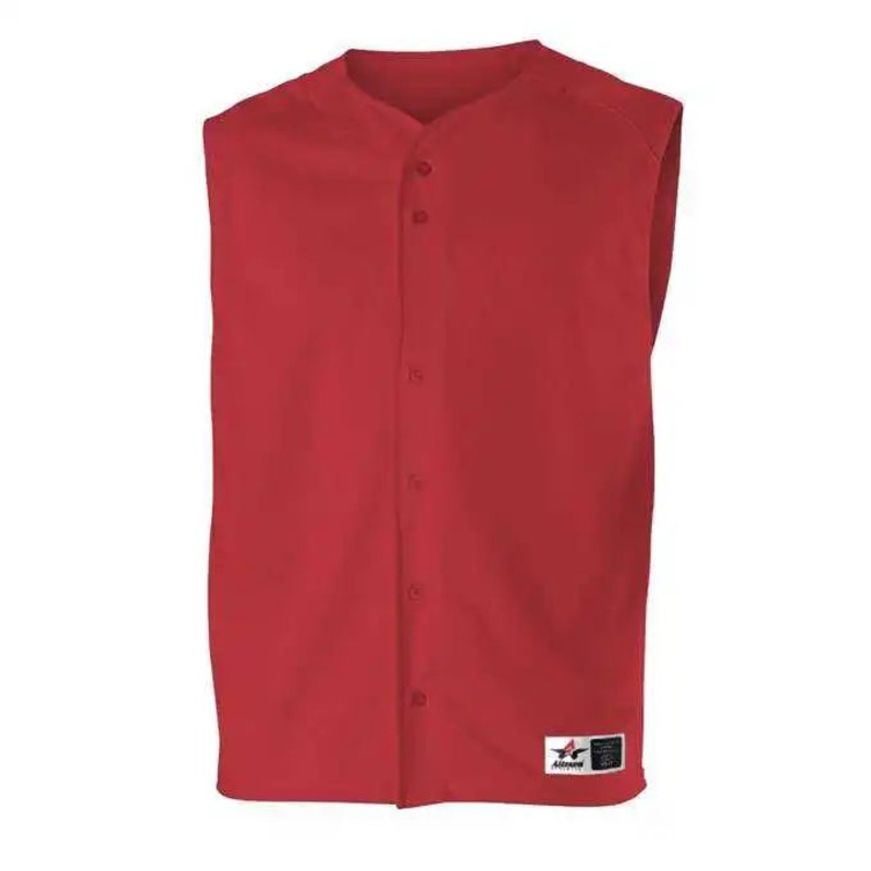 Alleson Athletic 52MVY Youth Baseball Vest – Red