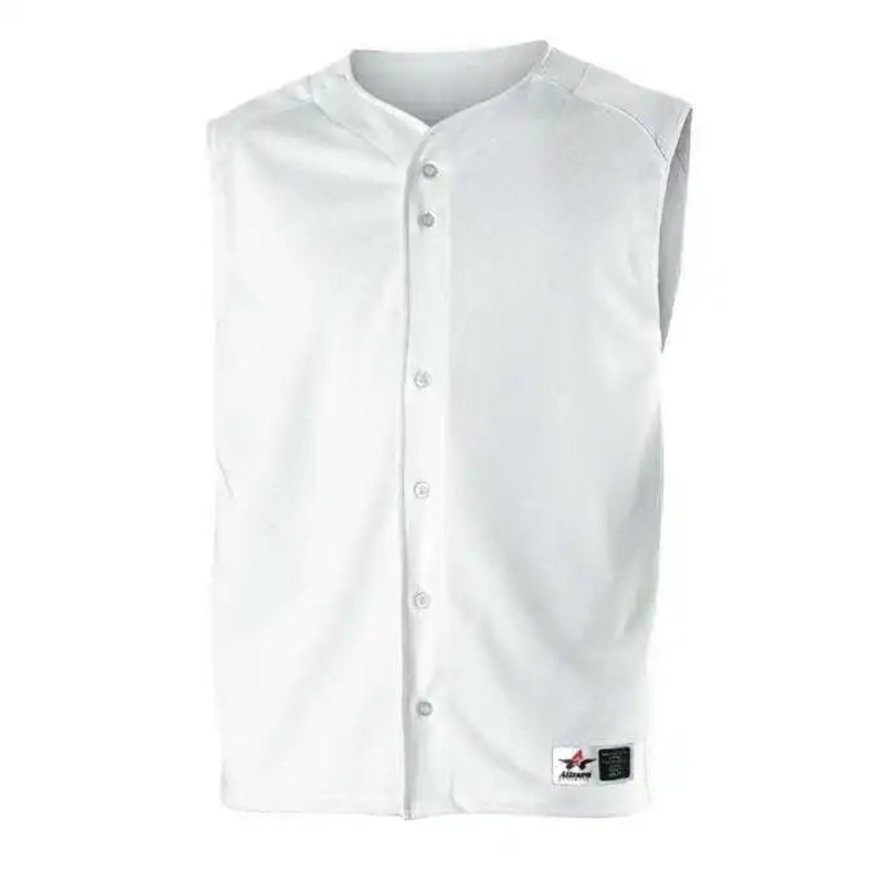 Alleson Athletic 52MVY Youth Baseball Vest – White