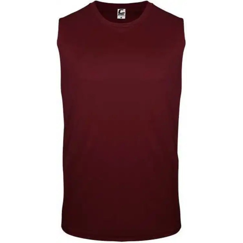 C2 Sport 5230 Youth Sleeveless Tee – Maroon