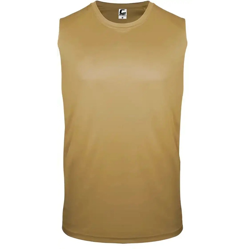 C2 Sport 5230 Youth Sleeveless Tee – Vegas Gold