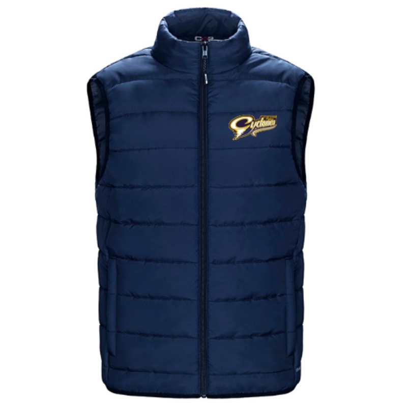 CYCLONES FARO PUFFY VEST|Navy|AS|AM|AL|AXL|AXXL|AXXXL|A4XL|A5XL
