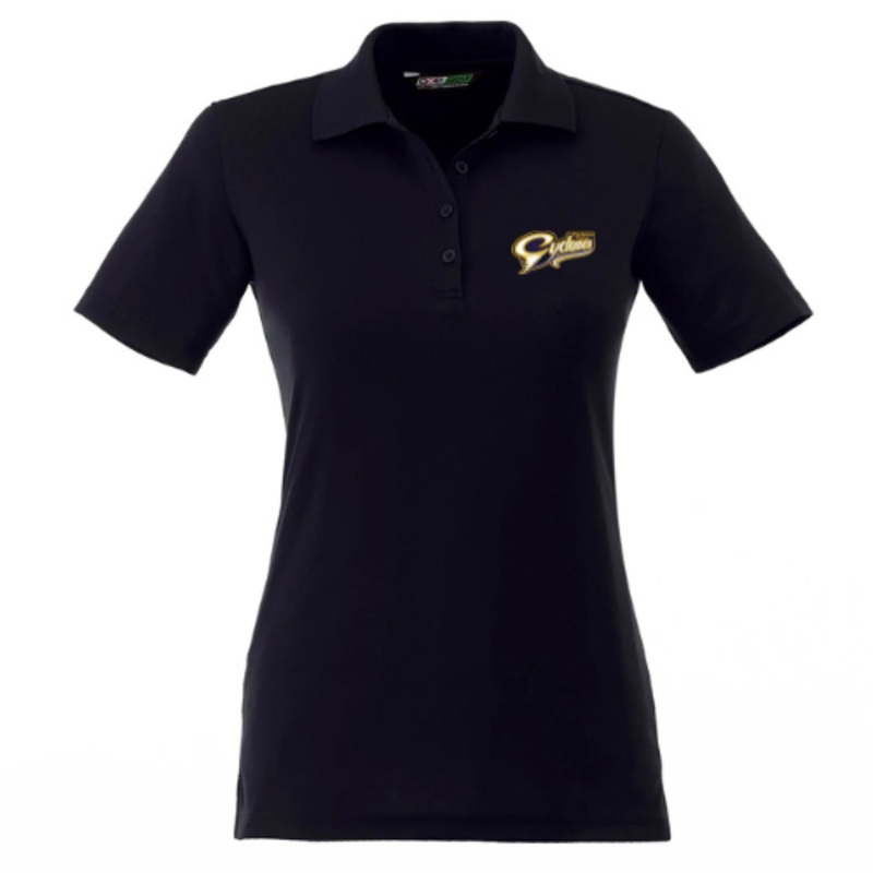 CYCLONES WOMEN’S EAGLE POLO|Navy|WXS|WS|WM|WL|WXL|WXXL