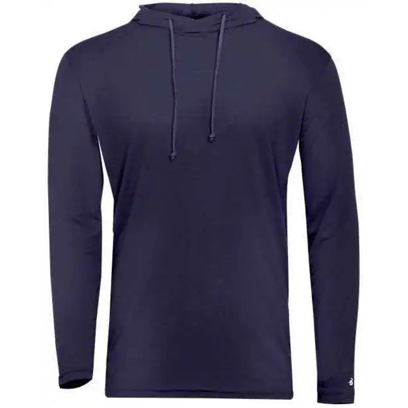 Badger Sport 2905 Tri-Blend Surplice Youth Hoodie – Navy