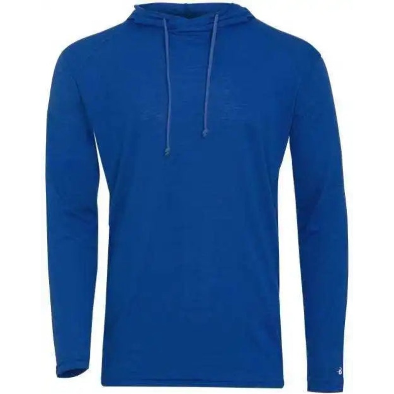 Badger Sport 2905 Tri-Blend Surplice Youth Hoodie – Royal