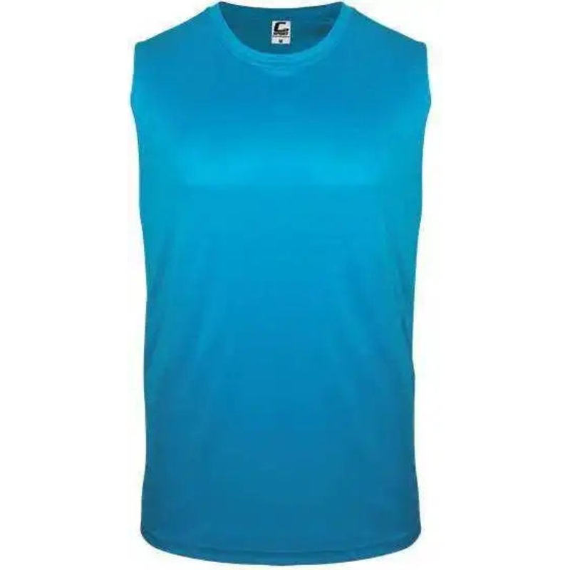 C2 Sport 5230 Youth Sleeveless Tee – Electric Blue