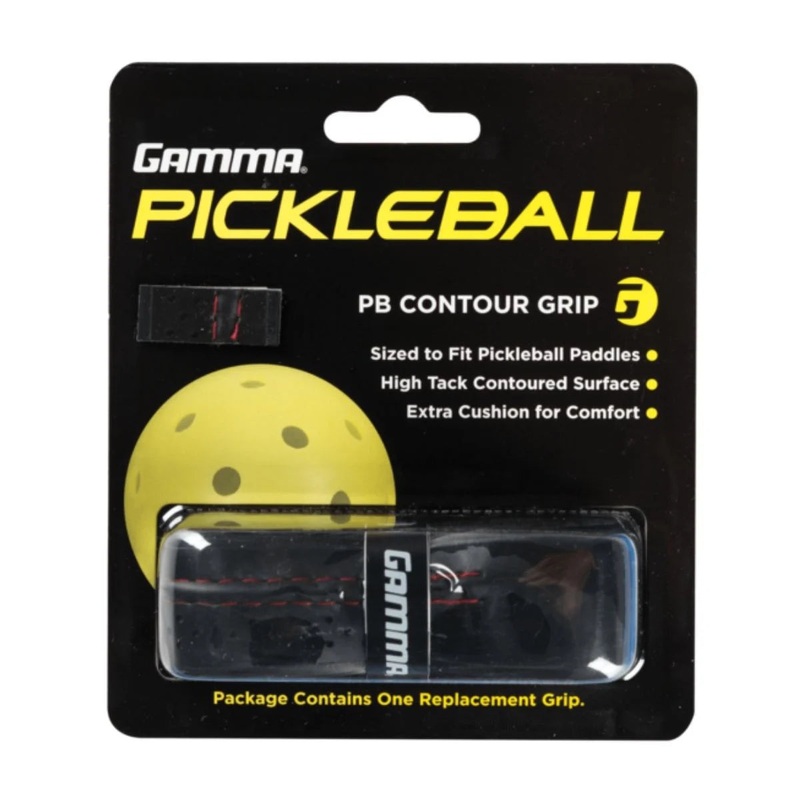 GAMMA PICKLEBALL CONTOUR GRIP|Black