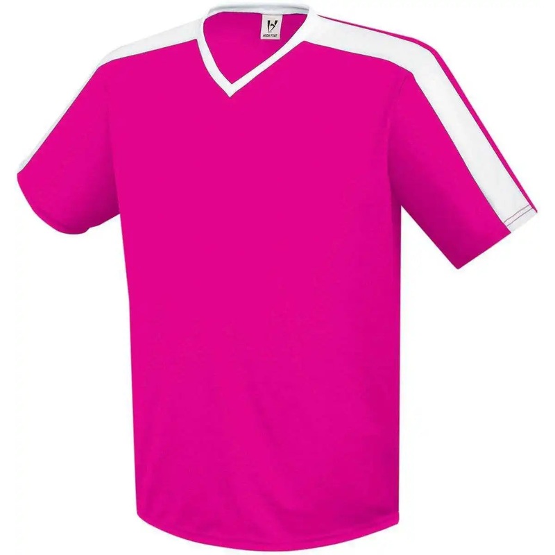 High Five 322730 Genesis Jersey Adult  – Raspberry White