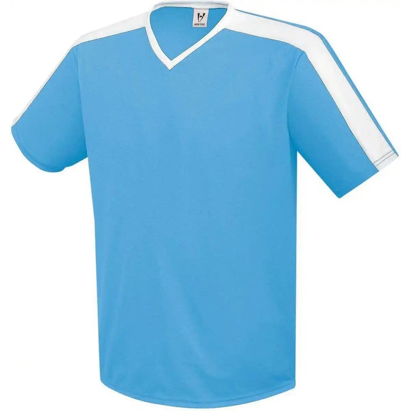 High Five 322731 Genesis Jersey Youth  – Columbia Blue White
